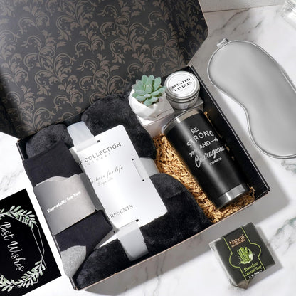 Christian Get Well Soon Gifts for Men, Feel Better after Surgery, Cancer Chemo Care Package Gift Basket for Sick Friends, Thinking of You 10Pcs