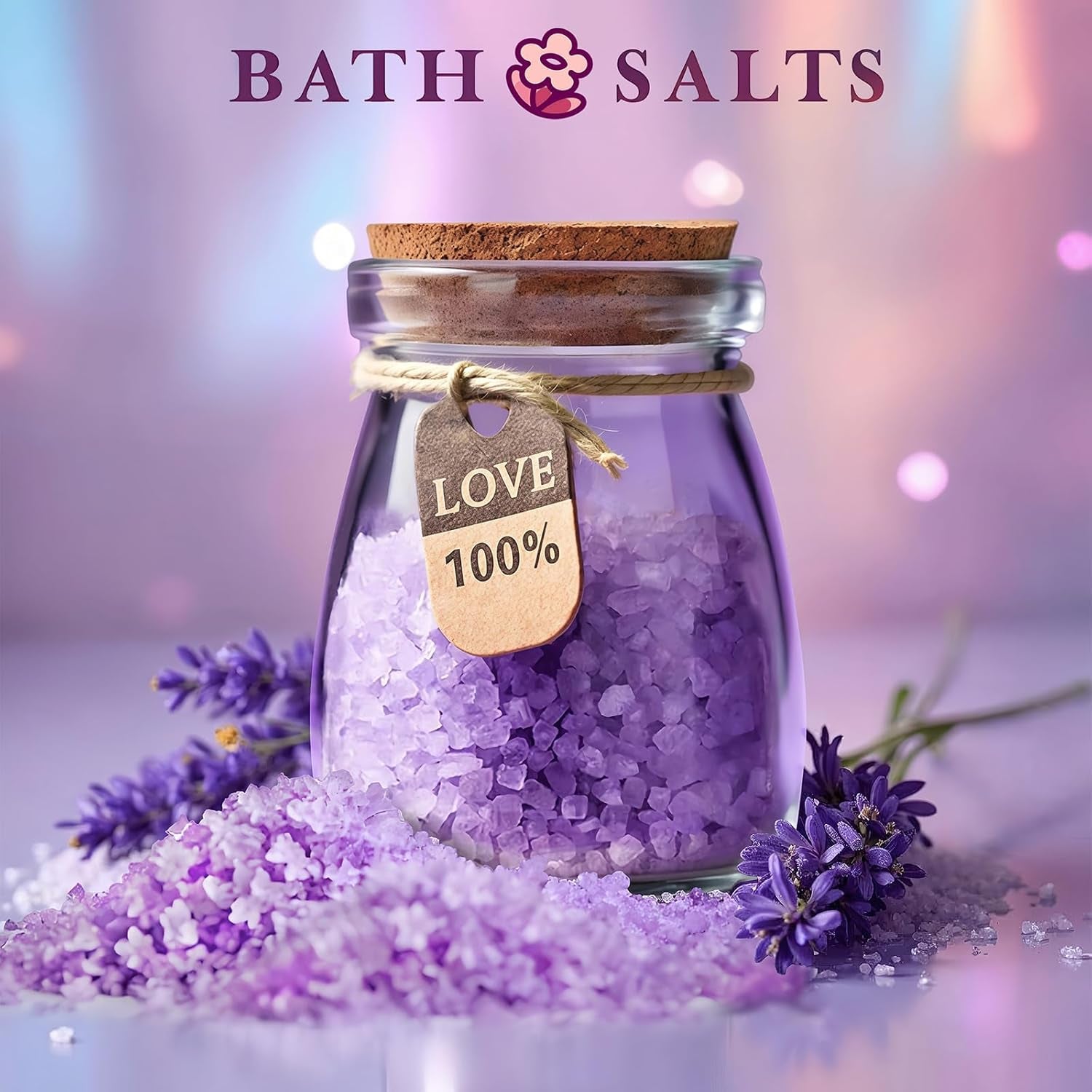 Birthday Gifts for Women, Happy Birthday Bath Set Gift Basket, Unique Spa Gift Idea for Mom, Sister, Bestie, Her, Wife, Female Friends, 30Th, 50Th, 60Th, Gifts for Women Who Have Everything